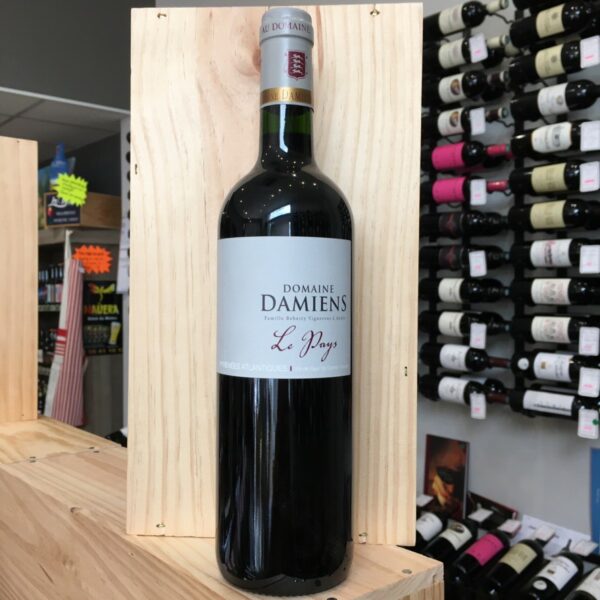 DAMIENS PAYS 600x600 - Domaine Damiens Le Pays 2017 - VDP Comté Tolosan BIO 75cl
