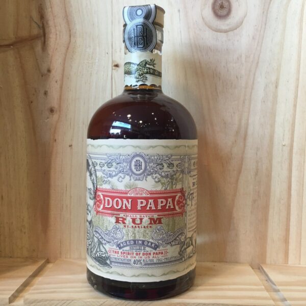 don papa 7 600x600 - Don Papa 7 ans 70 cl - Philippines
