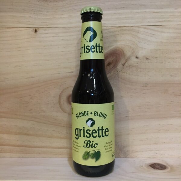 grisette 1 600x600 - Grisette 25 cl - bière blonde BIO