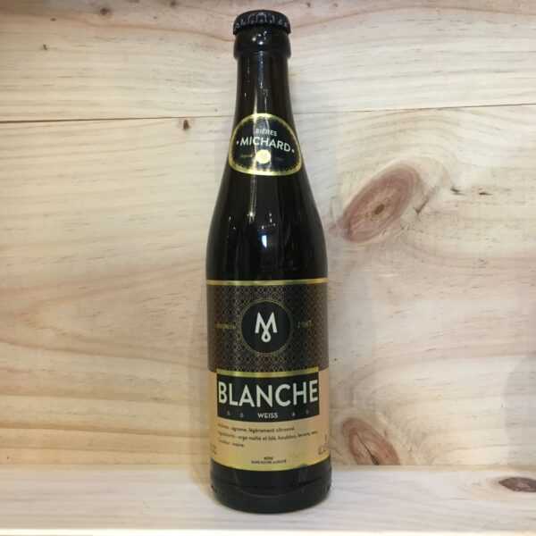 michard blanche 1 600x600 - Michard - bière blanche 33 cl