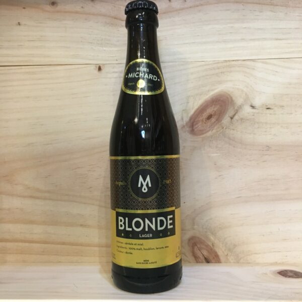 michard blonde  600x600 - Michard - bière blonde 33 cl