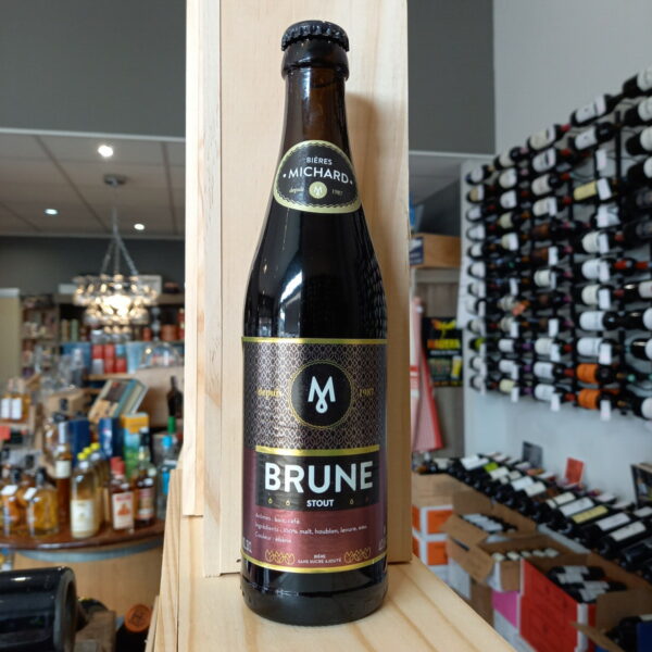 michard brune 2 600x600 - Michard - bière brune 33 cl