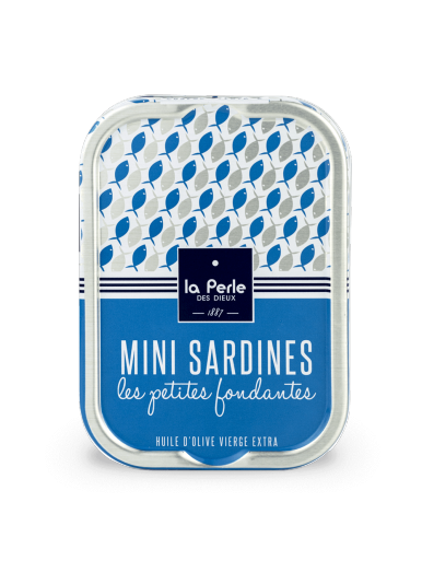 mini sardines - La Perle des Dieux - Mini sardines 115 gr