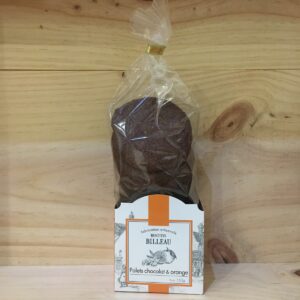 palets choco 300x300 - Billeau - Palets chocolat et orange 150 gr