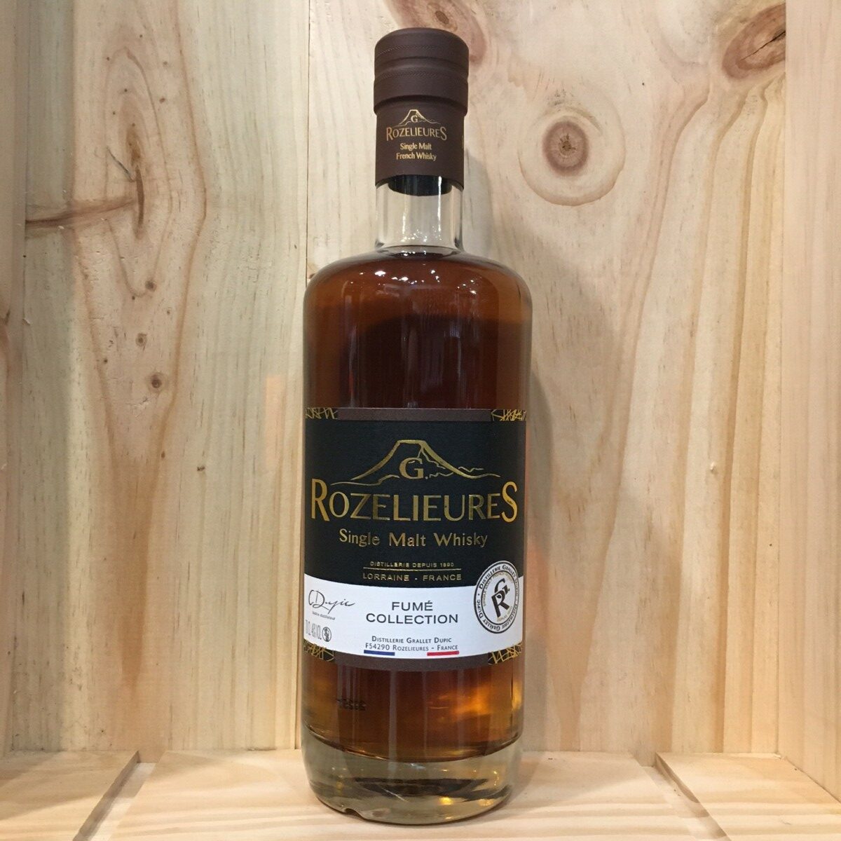 Rozelieures – Fumé Collection – Single Malt Whisky 70cl – Cave La