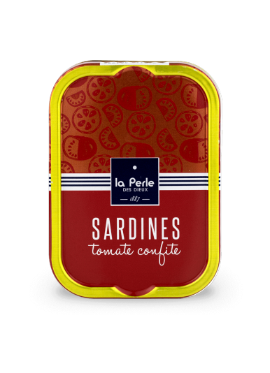 sardines tomates - La Perle des Dieux - Sardines à la tomate confite 115 gr