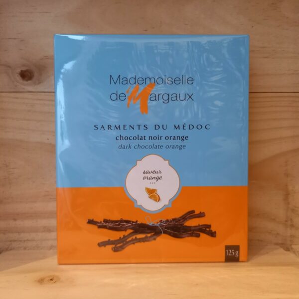 sarmet orange 600x600 - Sarments du Médoc Mademoiselle de Margaux - Orange 125 gr