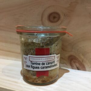 terrine canard 1 300x300 - Terrine de canard aux figues caramélisées 100 gr