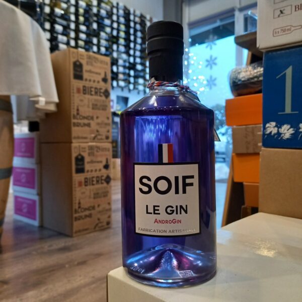 soif bleu 600x600 - Gin SOIF AndroGin 70 cl - France