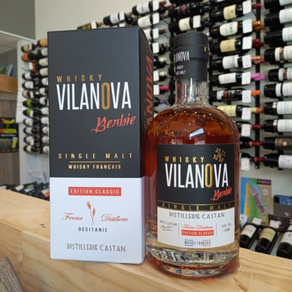 vilanova 600x600 - Vilanova Berbie 70 cl - Single Malt Whisky - France