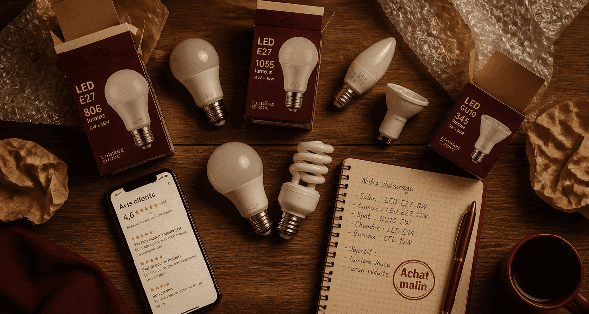 ampoule pas cher avis, cartons ouverts et avis clients