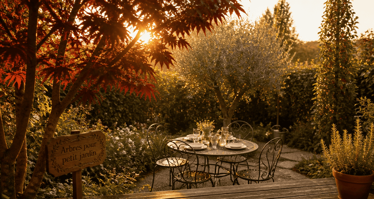 arbres pour petit jardin à croissance lente
