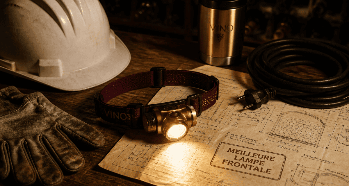 meilleur lampe frontale pour travailler sur établi chantier