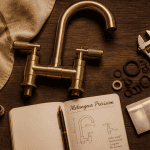 melangeur robinet cuisine 2 poignees outils plomberie