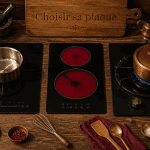 quelle plaque de cuisson choisir induction gaz vitrocéramique flat lay