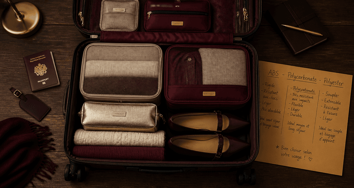 valise moyen sejour ouverte avec vetements et comparatif