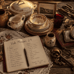 vide maison 24 table objets anciens Dordogne