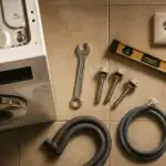 Installer machine à laver : branchement sécurisé sans fuites, prise murale et tuyaux