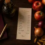 liste courses alimentaires sur table avec carnet et produits