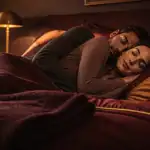 Position cuillère dormir couple sur lit