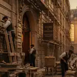 réhabilitation de bâtiments anciens Paris façade haussmannienne