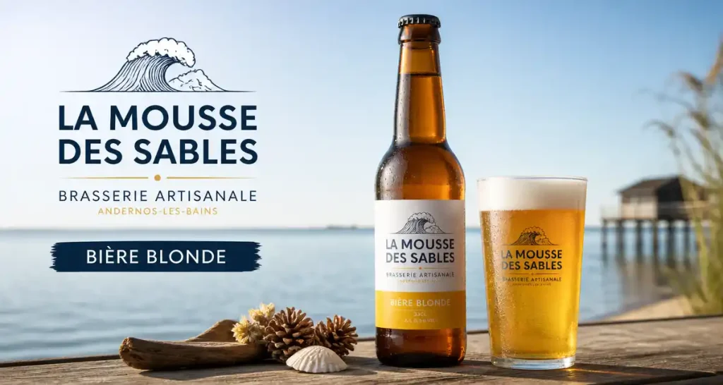 La Mousse des Sables 33cl – bière blonde