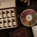 aromes du vin coffret avec flacons pour dégustation