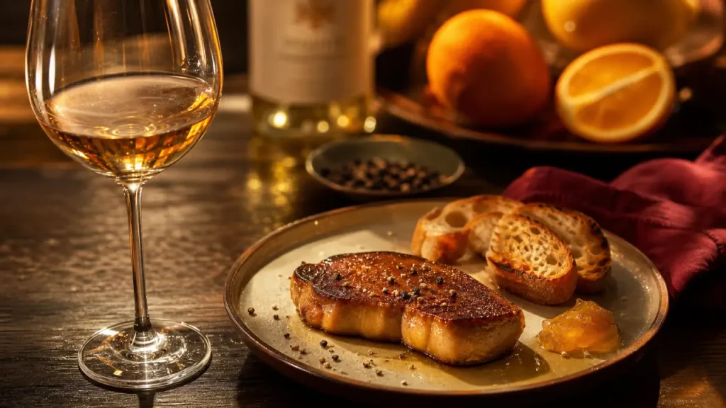 Bonnezeaux et accords mets-vins : foie gras, épices et desserts fruités sans lourdeur