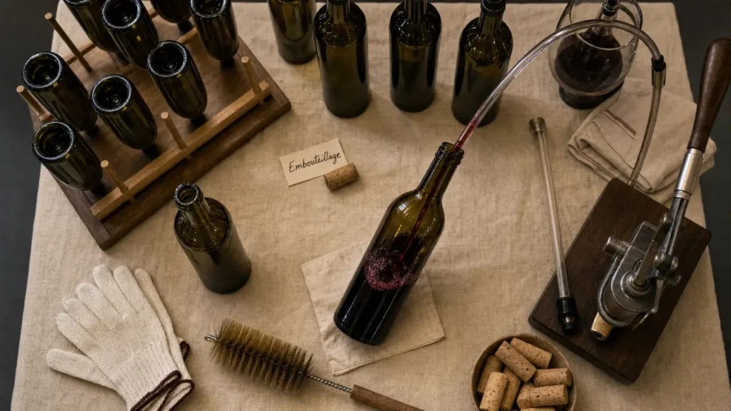 Embouteiller du vin sans l’abîmer : 16 à 21 °C, hygiène et dégarni