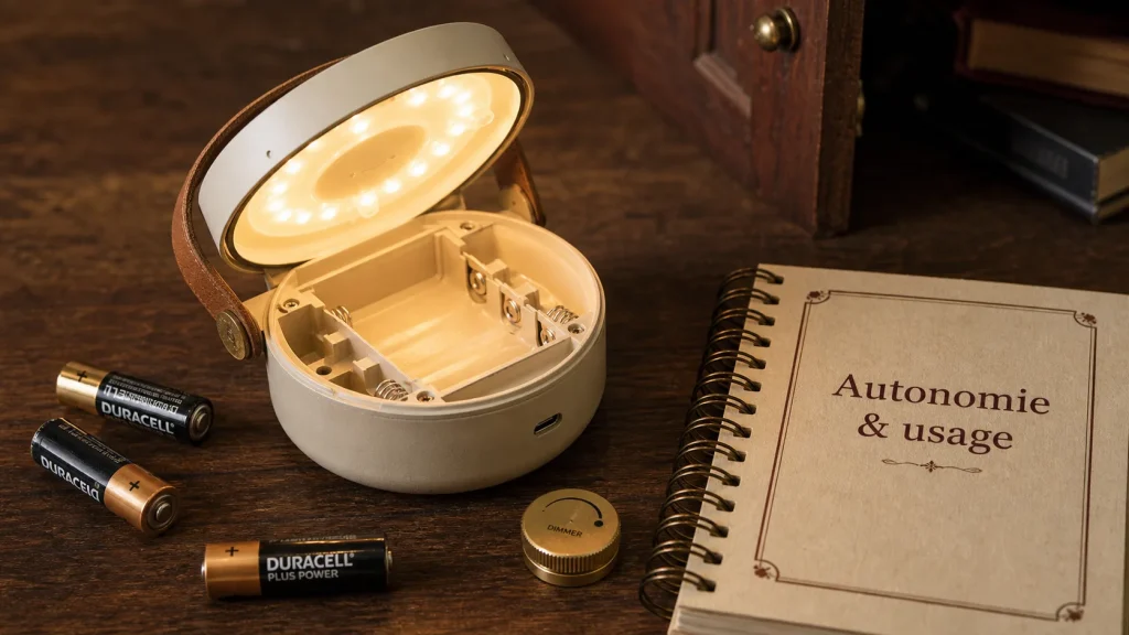 Lampe à pile : autonomie, indice IP et prix à vérifier