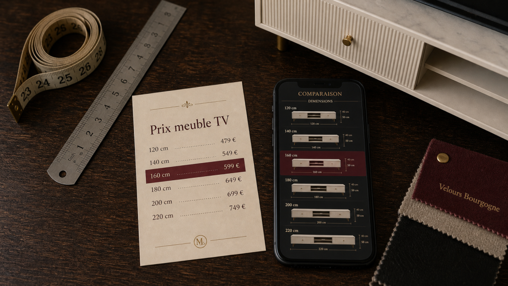 Prix meubles story : neuf, occasion et options qui changent la facture