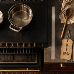 Prix piano cuisine : 569 € à 2793 €, vue de dessus noir mat