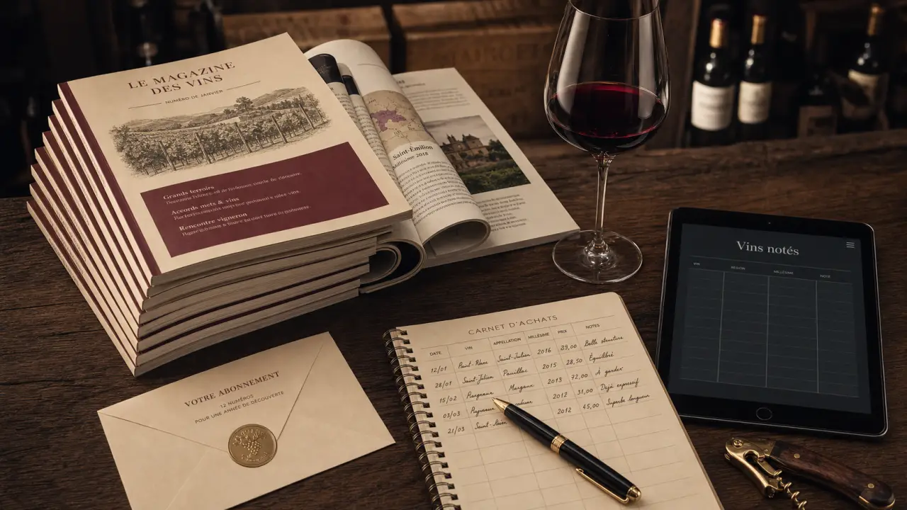 Abonnement la revue du vin de france : 12 mois et 110 000 vins notés