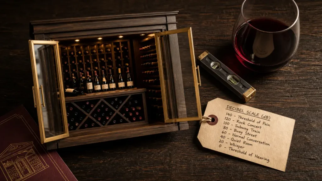 Cave à vin silencieuse : 3 critères techniques pour préserver vos crus sans sacrifier votre tranquillité