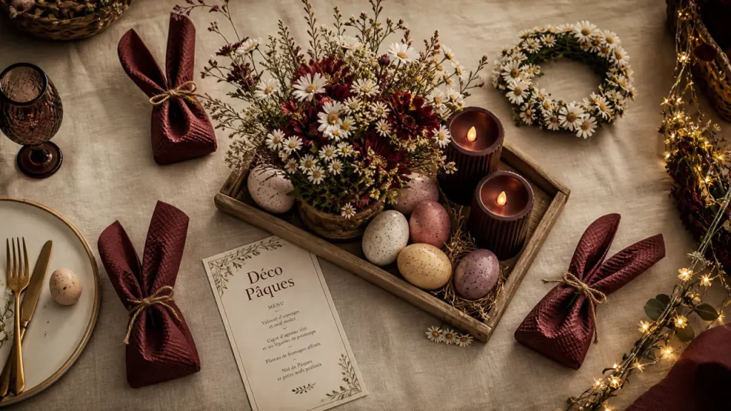 Décoration maison Pâques : une table lumineuse, des couleurs pastel et des erreurs à éviter
