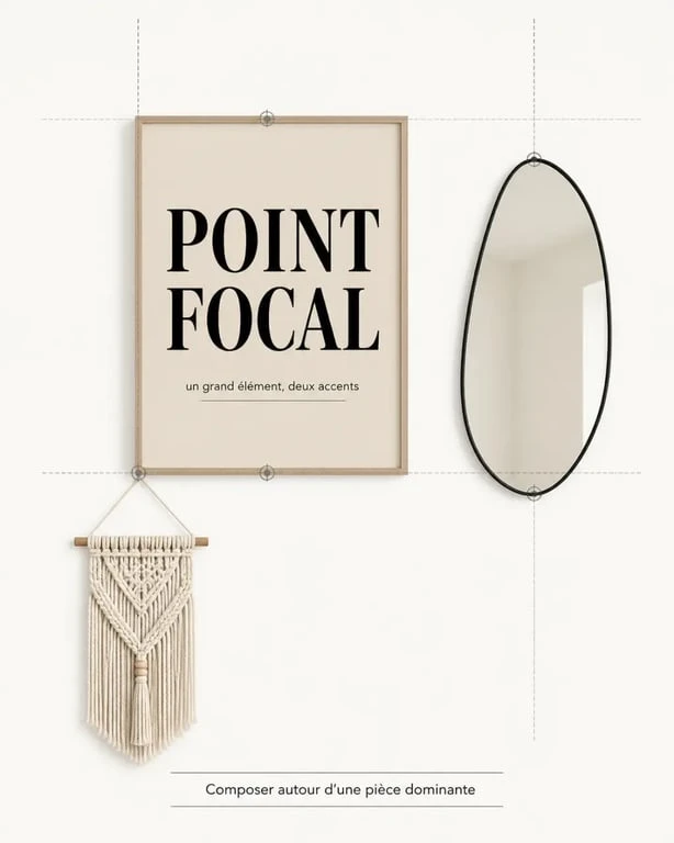Shein décoration maison : composition murale et point focal pour éviter l’effet catalogue
