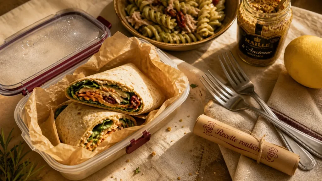 Manger sur la route sans fast-food : wraps, salades et one pot pour tenir le trajet