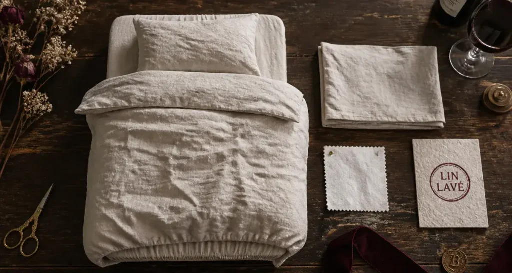 Linge de maison en lin : lin lavé ou lin brut, comment ne pas se tromper