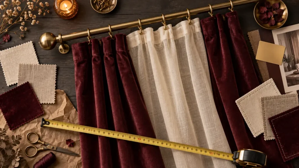 Rideaux de linge de maison : le bon modèle selon chaque pièce et chaque fenêtre