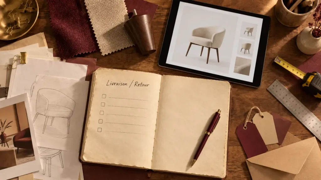 Mon Mobilier Design : vérifiez ces points avant de commander